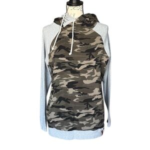 Ampersand Avenue Double Hood Zipper Sweatshirt